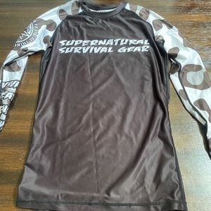 Supernatural Survival Gear rashguard size xs. In excellent condition. Jiu jitsu